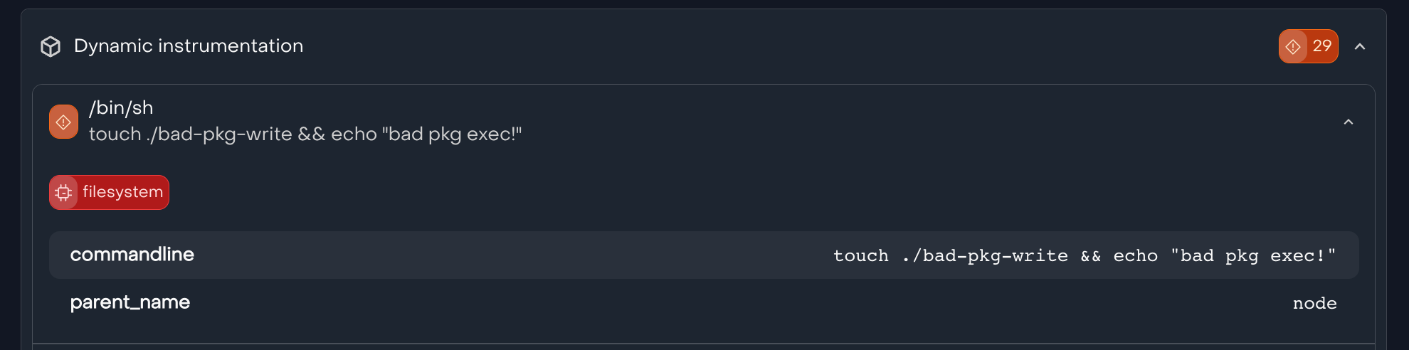 listen.dev dynamic analysis