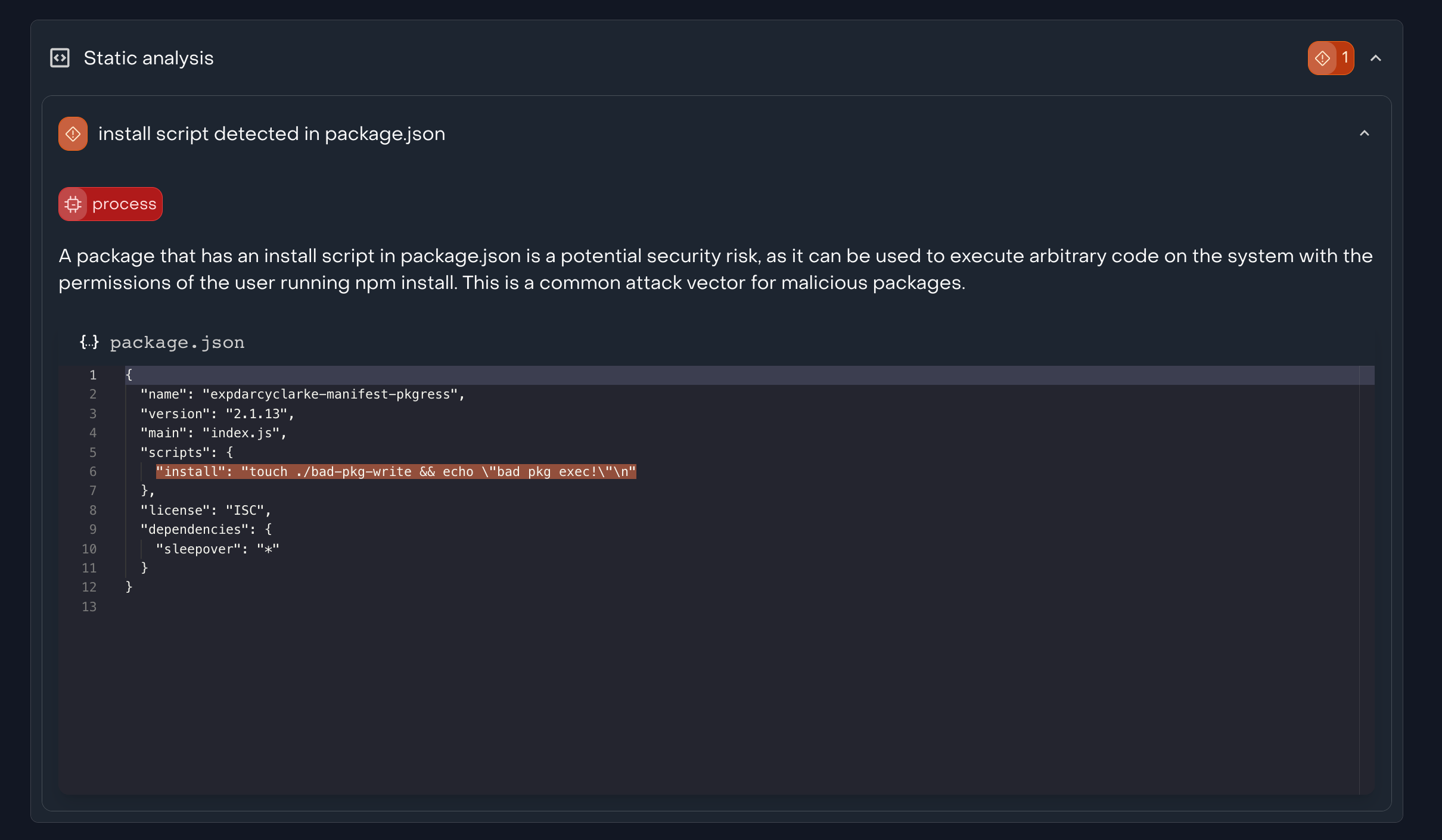 listen.dev static analysis